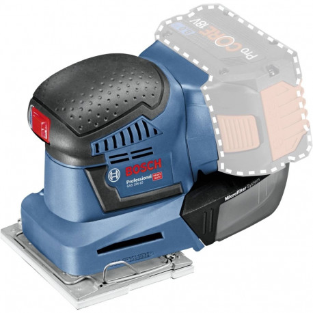 Akku-Schwingschleifer GSS 18V-10 Professional solo (blau/schwarz, ohne Akku und Ladegerät)