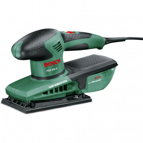 Schwingschleifer PSS 200 A (grün/schwarz, 200 Watt, im Koffer)