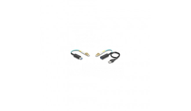 DeLOCK USB 10 Gbps Type-A Extender Set over LC Duplex cable
