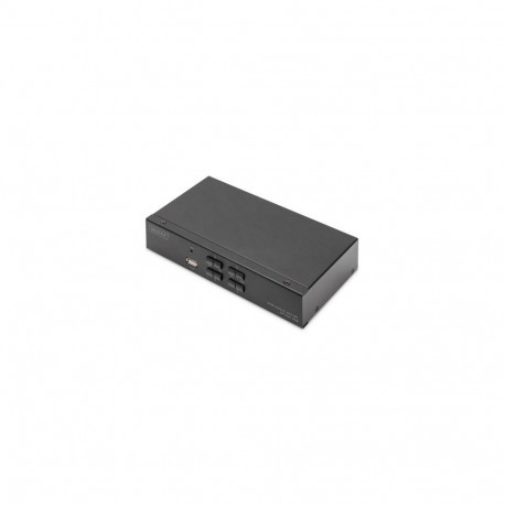Digitus KVM Switch, 4x1 DP, DP Out,USB
