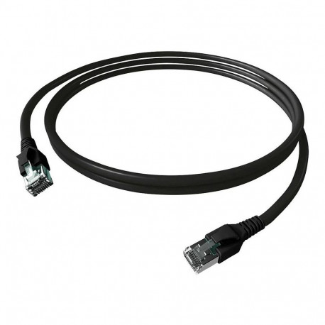 "EASYLAN FlexBoot Patchkabel Kat.6A S/FTP schwarz 3m"