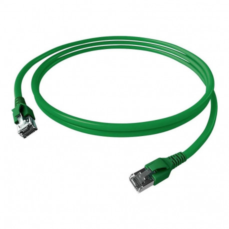 "EASYLAN FlexBoot Patchkabel Kat.6A S/FTP grun 0.5m"
