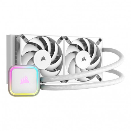 Corsair vedeliku jahuti iCUE H100i RGB ELITE 240mm, valge