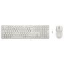 HP klaviatuur-hiire komplekt 495C kahe režiimiga mitme seadmega, valge