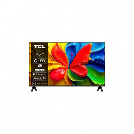 TCL teler 32V4C 80cm WXGA kolmetuuner Android TV, must