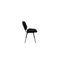 CHAIR ISO BLACK TEXTILE DC-221