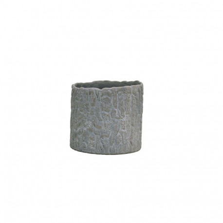 FLOWER POT SPW Y17D20B D19.5CM L.GREY