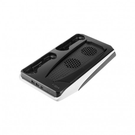 fixed Multifunctional Station for PlayStation 5 with Cooling and Charging for two DualSense Controll