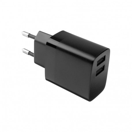 fixed | Dual USB Travel Charger 17W | FIXC17N-2U-BK
