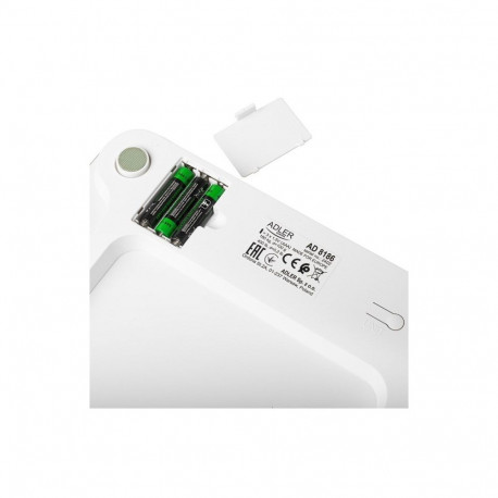 Electronic bathroom scale Adler AD 8186 white
