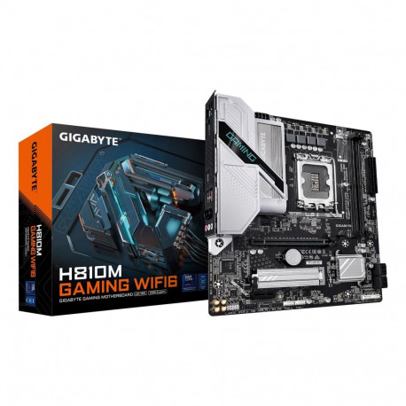 GIGABYTE H810M GAMING WIFI6 Motherboard - Intel Core Ultra (Series 2) CPUs, 4+1+2 Phases VRM, up to 