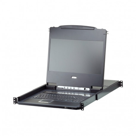 ATEN 8-Port 17.3" DVI Full HD LCD KVM Switch (USB)