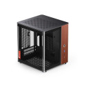 PC korpus Jonsbo TK-0, mini-tower, Mini-ITX, must