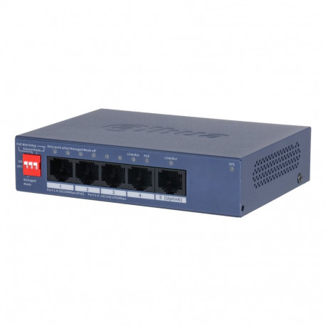 Dahua Technology võrgulüliti CS4005-4ET1GT-36 hallatav L2 Gigabit Ethernet (10/100/1000) Power over 