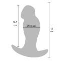 Realistic Buttplug Liquid Silicone 13 cm