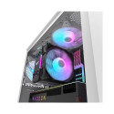 Darkflash DK352 Plus computer case (black and white) + 4 ARGB fans