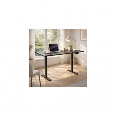 Adjustable Height Table Up Up Bjorn II Black, Table top L Black
