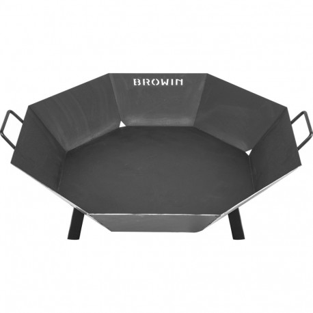 Loft garden fire pit BROWIN 330496 Ø 70 cm, steel, black