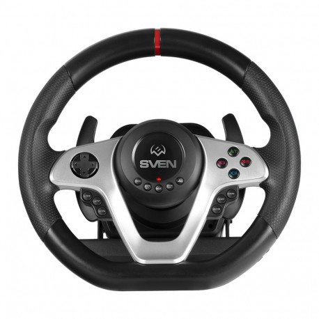 Steering wheel SVEN GC-W1000 (pedals, gearbox, force feedback, D-pad, 17 bt, XB1/P4/PC/X-D-Inpu)