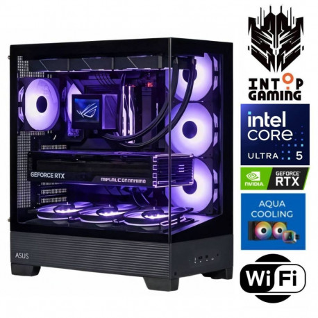 INTOP AQUA Ultra 5 250KF Plus 32GB DDR5 1TB SSD M.2 NVME RTX5070 12GB WiFi no-OS