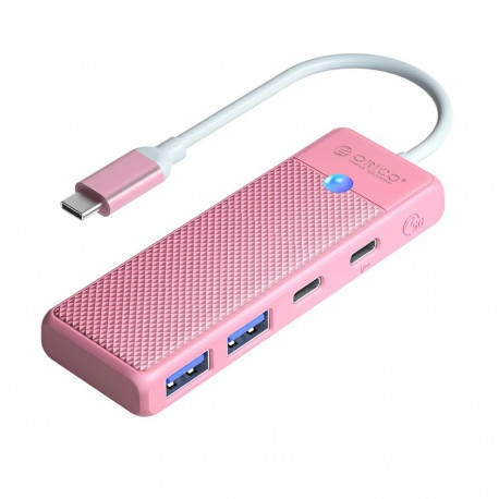 Orico PAPW2AC-C3-C3 USB Hub 4-port 2x USB-A 3.0 1x USB-C 3.0 with USB-C PD 100W charging 0.15m - pin