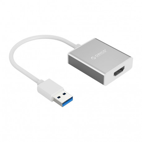 Orico UTH USB-A 3.0 to HDMI adapter - silver