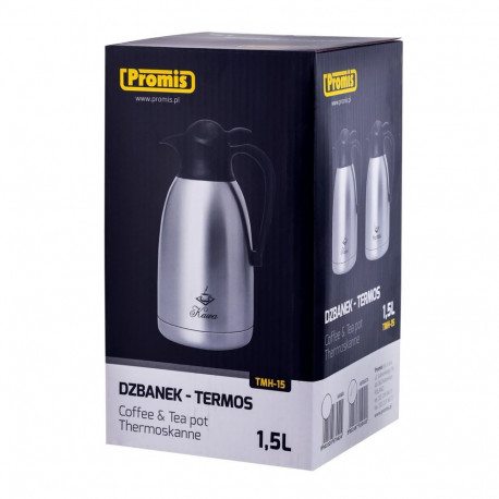 PROMIS terasest kann 1.5l, teemustriga