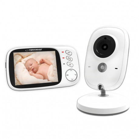 Esperanza beebimonitor EHM002 LCD 3,2", valge