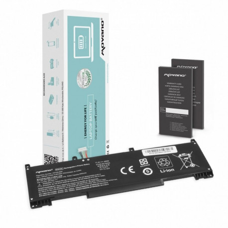 Battery RH03XL for HP ProBook 440 445 450 630 640 650 G8 G9 G10 - 3550 mAh (40 Wh)