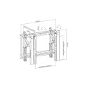 Digitus pop-out video monitori seinakinnitus, 45-70"