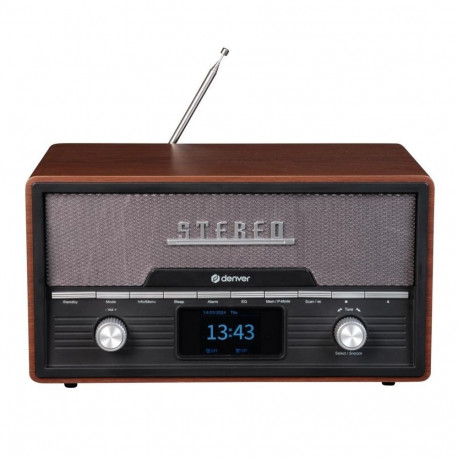 Denver cd-mängija MDA-525DW isiklik, puidust