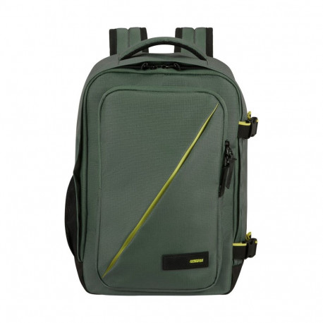 American Tourister Take2cabin S backpack Casual backpack Green Recycled polyethylene terephthalate (
