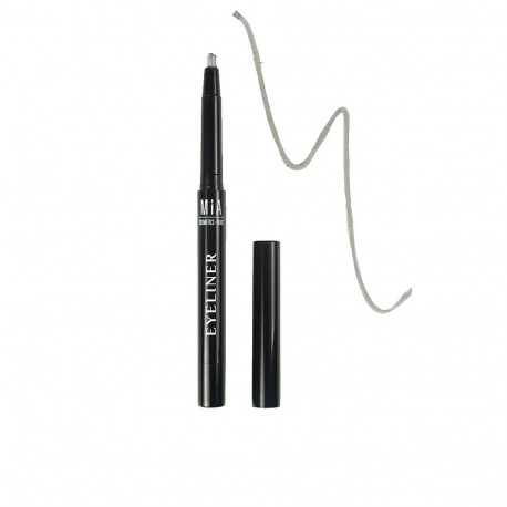 MIA COSMETICS PARIS DELINEADOR DE OJOS #gris plateado