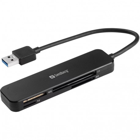 Mälukaardi lugeja Sandberg USB 3.0 Pocket Card Reader