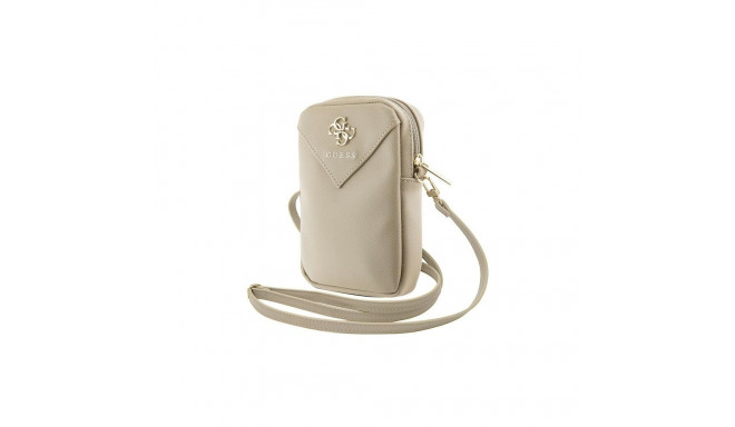 Guess bag Zip Triangle 4G beige