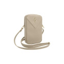Guess bag Zip Triangle 4G beige