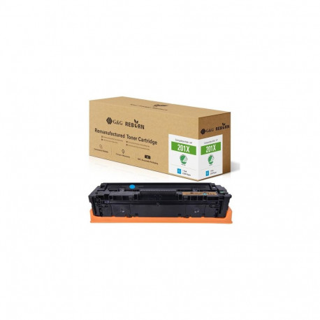 G&G GG-PH201XQNEFC toner cartridge 1 pc(s) Compatible Cyan