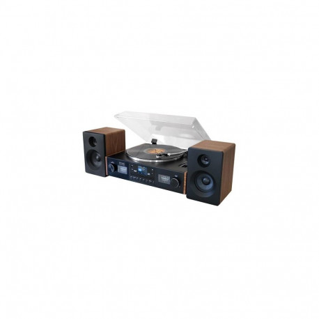 Soundmaster PL920 home audio system Home audio micro system 12.5 W Black, Wood