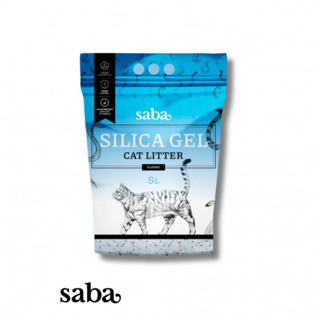 SABA classic silica gel cat litter 5L