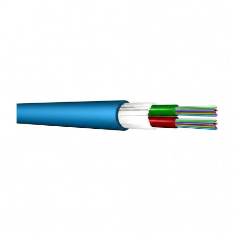 "EFB U-DQ(ZN)BH OM4 24G (2x12) Eca 3000N LSZH schwarz 8mm"