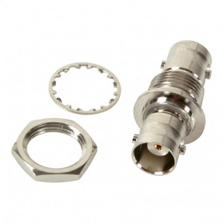 "EFB Einlochadapter Buchse/Buchse RG58 50 Ohm mit Masseisolation"