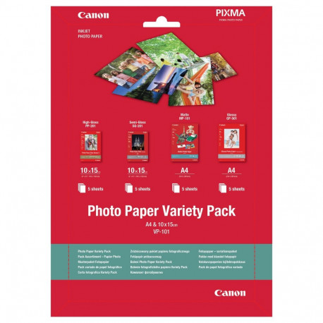 Canon fotopaber 0775B079 A4+10x15cm