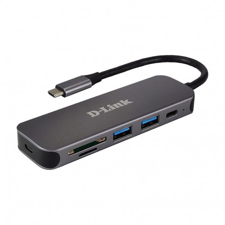 D-Link USB-C jaam DUB-2325/E 5-ühes