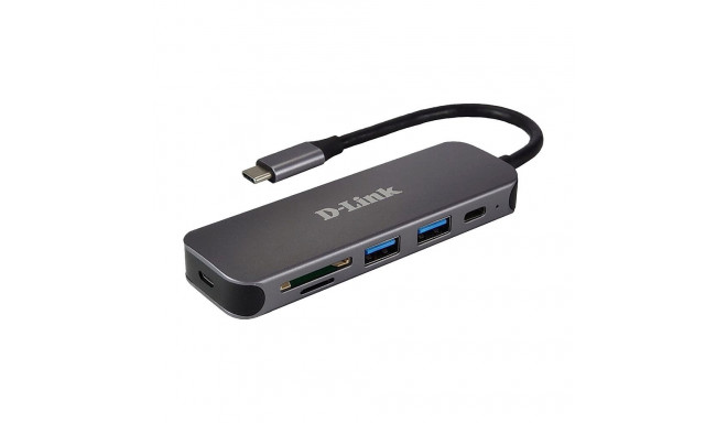 D-Link USB-C jaam DUB-2325/E 5-ühes