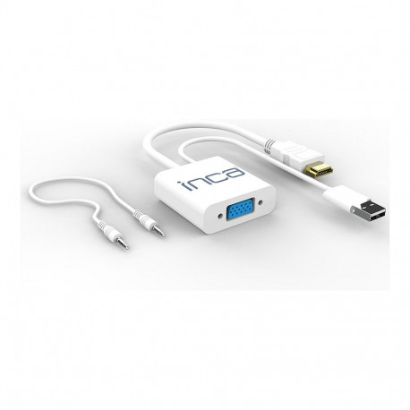 KONF INCA adapter IVTH-01 HDMI-VGA +USB ja helikaabel