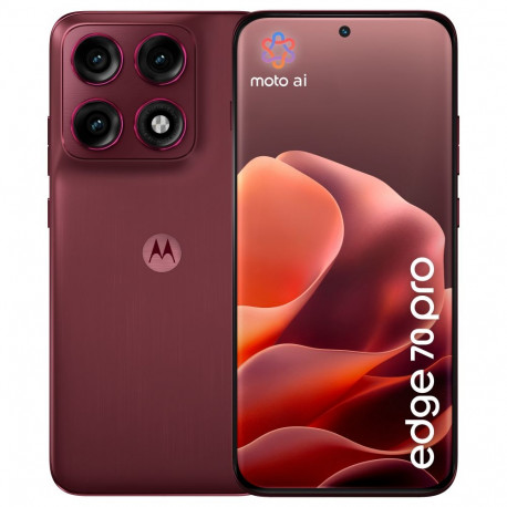 Motorola nutitelefon Edge 70 Pro 8RAM 256GB, zinfandel