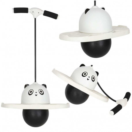 Laste hüppepall „Pogo Balance Jumper”, valge-must