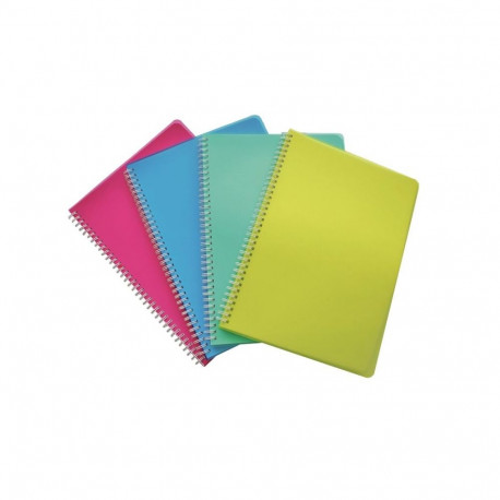 WRITING BOOK PLASTIC COVER A5 96 PAGES