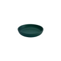 CERAMIC SAUCER TOSKANIA D13 BOTTLEGREEN