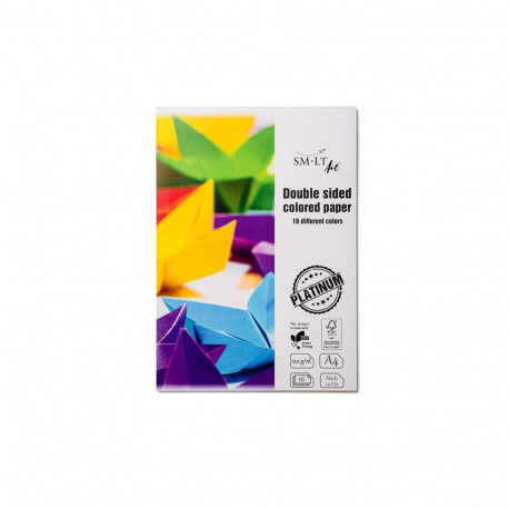 PAPER COLOR värvipaber SMLT PLATINUM A4, 16 värvi